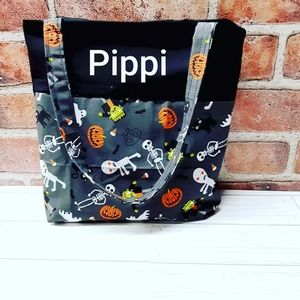Personalized Halloween treat bags